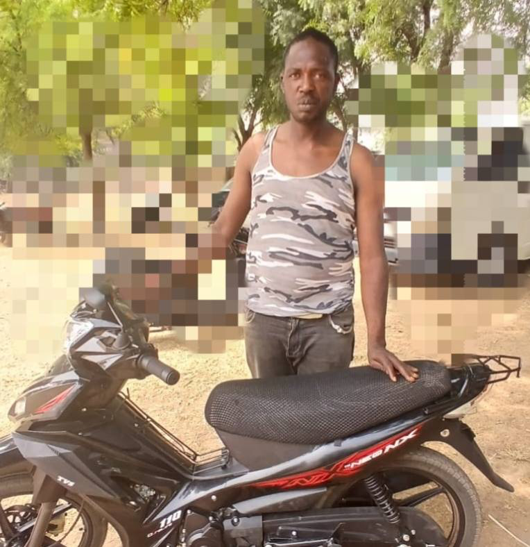 Niger Police arrest a dismissed officer for alleged impersonation, extortion and motorcycle snatching in Minna.