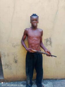 Shock In Ogun As Father, Son Arrested After Police Discover Pistol, Dane Gun In Family Home
