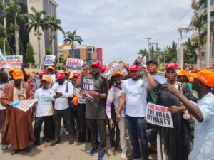 ‘Justice Lifu Must Go’ Protest Rocks Abuja as Demonstrators Reject Alleged One-Party State
