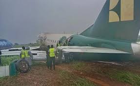 68 Passengers Escape Unhurt as Enugu Air Aircraft Veers Off Runway at Benin Airport