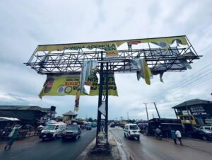 Days to Osun Election, Political Thugs Allegedly Destroy Billboards, Attack Accord Party Office