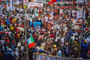 Cross River Supporters Stage Solidarity Walk for Tinubu and Otu Ahead of 2027
