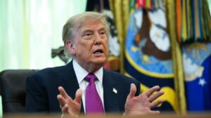 Trump Floats Renaming Strait Of Hormuz ‘Trump Strait’