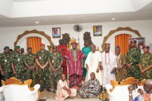Alaafin Commends Nigerian Army for Strengthening Security in Oyo Kingdom
